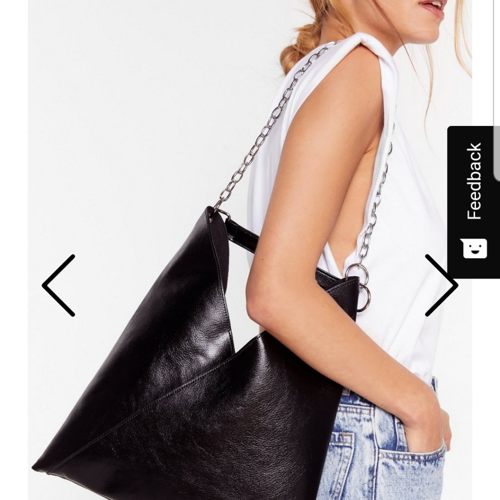 Nastygal faux leather bag